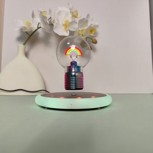 Ampoule LED flottante HCNT à 16 couleurs dégradées, base lumineuse romantique arc-en-ciel, contrôle tactile, levage automatique, cadeaux pour la maison - Product Image 3