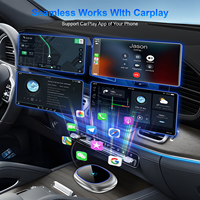 Adaptateur CarPlay sans fil pour voitures, dongle sans fil, convertit le CarPlay filaire en sans fil pour tous les véhicules équipés d'un CarPlay filaire d'origine