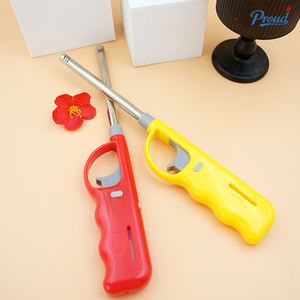 Briquet à gaz pour cuisine, briquet à bougie, barbecue, rechargeable, briquets longs personnalisés chinois, vente en gros, briquet de camping, briquet de cuisine pour barbecue - Product Image 3