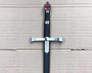 Nueva venta al por mayor de encargo de alta calidad Mini niños juguete <span class=keywords><strong>Longclaw</strong></span> espada Metal espada masónica Juego de tronos - Product Image 4
