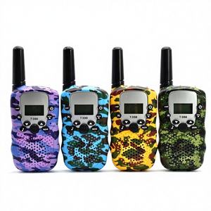 Kids Plastic <b>Walkie</b> <b>Talkies</b> 0.5W Portable Electronic <b>Radio</b> Voice Interphone Outdoor LCD Display Toy Christmas & New Year Gifts - Product Image 1