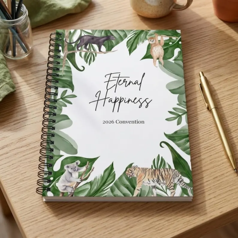 2026 Custom Design Notebook Hardcover Foil