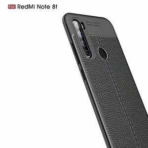 For XIAOMI <strong>RedMi</strong> <strong>Note</strong> <strong>8T</strong> <strong>Case</strong> Luxury Ultra Leather Rugge Soft Shockproof Cover - Product Image 6