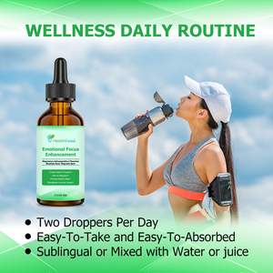 Factory Direct Emotional Focus Enhancement Liquid Drops with Ashwagandha Cortisol Detox Support Calm Relaxation Liquid Drops - Product Image 5