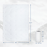 Taffetas en nylon ripstop froissé 20D + Thinsulate KL Couverture de camping compacte et imperméable ultra légère Conceptions personnalisées