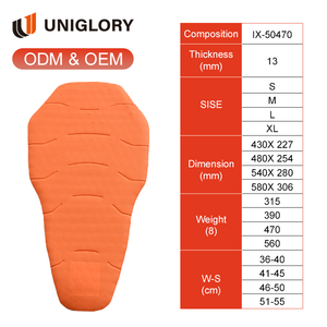 घुटने की सुरक्षा प्रमाणित पेशेवर सुरक्षा एवा फोम स्पोर्ट्स कवच शॉक अवशोषण प्रभाव कुशन पतली मोटाई नरम - Product Image 3