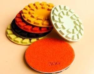 Disco de lijado, almohadilla de pulido de diamante seco para granito, piedra de mármol, cuarzo, terrazo, 4 ", 100mm, 7 piezas - Product Image 3