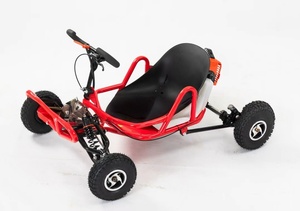 Ngoài Trời 63cc Cánh Tay Sốc Hệ Thống Treo Cát Cross <span class=keywords><strong>Kart</strong></span> 2 Đột Quỵ Đi <span class=keywords><strong>Kart</strong></span> Với 90CC Động Cơ Xăng Chuỗi Ổ Đĩa Kéo Bắt Đầu Buggy - Product Image 3