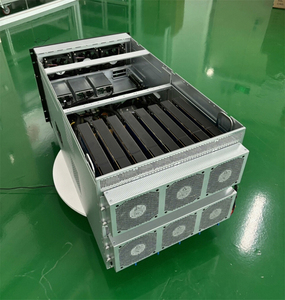 9U 10 GPU Ai Server พร้อม GPU เคส6262สีทองคู่สำหรับ RTX 4090-Stock - Product Image 5