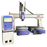 Machine à sculpter le bois CNC avec 4 Axes pour la fabrication de chaises en contreplaqué, 4 ou 5 Axes