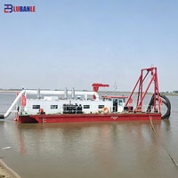 Drague à sable LUBANLE haute efficacité LB350, mini-drague à aspiration par jet, machine de dragage de sable de rivière pour l'extraction du sable
