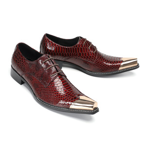 High-quality Versatile Business Formal Men's Leather <b>Shoes</b>, 2026 New Model, Genuine Leather with Embossed and Glossy Finish - Product Image 4