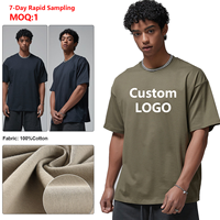 T-shirt surdimensionné personnalisé 230 g/m² de haute qualité, vente en gros, t-shirt de luxe, graphique personnalisé, marque, t-shirts unis pour impression DTG
