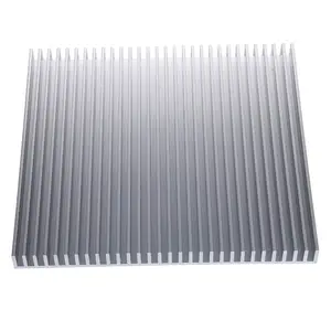 Custom Skived Fin Heatsink Titanium Radiator Aluminum Extrusion Profiles