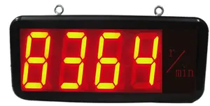 Large screen LED speed count per minute count and length can convert the display
