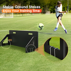 Panneau de rebond de football européen ZSPE pour la Coupe du monde, mur d'entraînement de football en HDPE de haute qualité pour les exercices de passe et de tir - Product Image 3