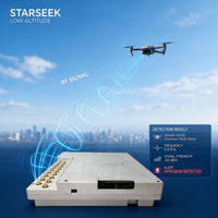 Module d'identification de signal de drone Starseek Broadband 70 MHz-8 GHz XS-WD002, unité de détection de drone multicanal parallèle en temps réel