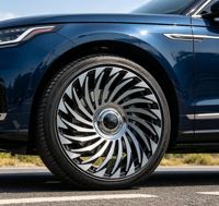 Jantes forgées en alliage d'aluminium polies légères de 17 à 24 pouces avec design de lame rotative personnalisé JWYC pour Mercedes Audi