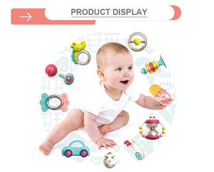 Set di Sonagli Musicali di Sicurezza per Neonati, Campanello da Mano in Plastica ABS per Bambini - Product Image 4