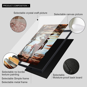 Moderno CONJUNTO <span class=keywords><strong>DE</strong></span> 5 piezas abstracto africano Mujer paisaje lienzo arte pintura personalizada sala <span class=keywords><strong>de</strong></span> estar decoración del hogar pintura <span class=keywords><strong>de</strong></span> pared - Product Image 4