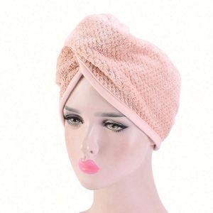 Women's Microfiber Hair <b>Towel</b> Turban <b>Wrap</b> Anti-Frizz Absorbent Soft Shower Hair Quick Dryer Bathing Cap Digital Printing - Product Image 3