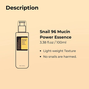 Suero Reparador Facial con 96% de Mucina de Caracol, 100 ml, para Reparar la Piel Dañada, Cosmética Coreana - Product Image 4