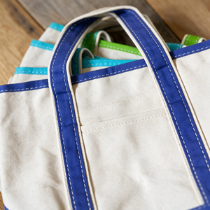 Sac fourre-tout mini personnalisé de haute qualité avec lettres, petit sac en toile robuste en coton avec poignée d'épaule pour courses et épicerie - Product Image 4