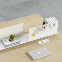 Bureau de fabricant professionnel avec cloisons Table de personnel moderne simple pour poste de travail spacieux du personnel de l'entreprise