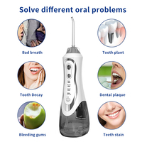 Soin des gencives ultrasonique, nettoyage buccal, fonction minuterie, étanche, intelligent, portable, hydropulseur haute pressio