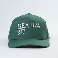 Venta al por mayor de gorras de béisbol personalizadas de 5 paneles, gorra de 5 paneles cerrada de alta calidad con logotipo bordado.