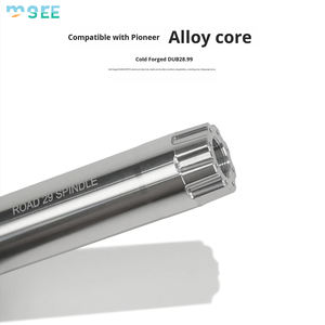 Manivelle de vélo de route en fibre de carbone légère SeeMore, interface <span class=keywords><strong>Easton</strong></span> DUB, arbre en alliage d'aluminium de 29 mm, jeu de manivelle en carbone pour vélo de route - Product Image 6