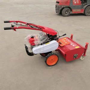 Tondeuse à gazon professionnelle à essence, hauteur de coupe 100 mm, couple élevé, éjection arrière, pour le défrichement des terrains de jardin - Product Image 2