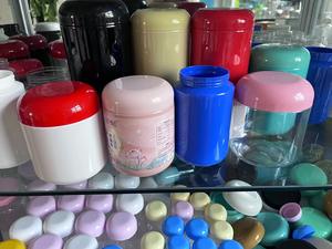 Barattolo <span class=keywords><strong>in</strong></span> <span class=keywords><strong>Plastica</strong></span> PET Trasparente per Alimenti, per Confezionamento <span class=keywords><strong>di</strong></span> Proteine <span class=keywords><strong>in</strong></span> Polvere, Zucchero, Caramelle e Altri Snack - Product Image 2