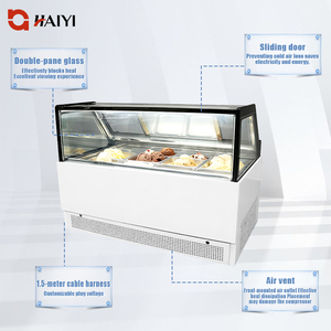 Vetrina Refrigerata da Banco per Gelati, Espositore per Gelaterie - Product Image 3