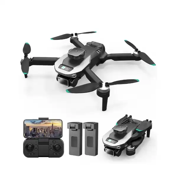 Mini Drone télécommandé avec caméra 4K, pliable, sans tête, brossé, avec  fonction d'évitement d'obstacles