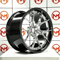 Jantes de voiture pour passagers Maxtera en fibre de carbone forgée personnalisée VMP-C 205 Style pour Porsche 911 Ferrari McLaren BMW G63 AMG