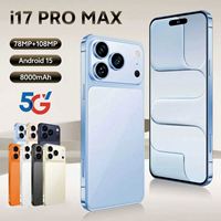 Model Baru 2025 I17 Pro Max Deca Core 108MP Layar HD LCD 7,3 inci 90Hz Android 15 Dual SIM Baterai 8000mAh 5G Global Snapdragon