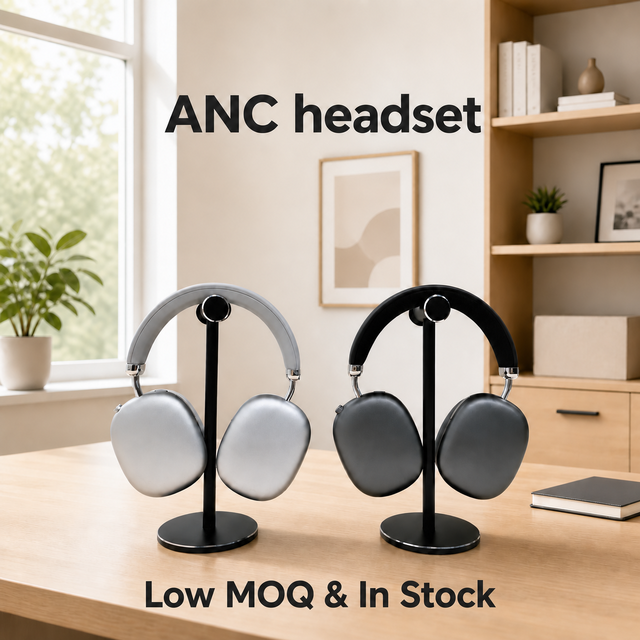 RTS ANC Waterproof Wireless Headphones Ultimate Indoor and Outdoor Listening Experience for Sports Travel DJ Use-Offer Sample