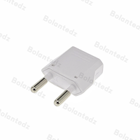 Adaptateur de voyage Euro en cuivre pur 4,0 mm, convertisseur de puissance, adaptateur de voyage US vers EU