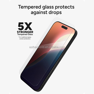 Mới Cho <span class=keywords><strong>iPhone</strong></span> 17 Không Khí Glass Bảo Vệ Màn Hình 9H Đôi Shatterproof 380 Keo Cho Iphone17 Không Khí Tempered Glass Bảo Vệ Màn Hình - Product Image 4