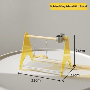 Nieuw Design Metalen Luxe Multifunctionele Volière Buitenvogelstand Vogelstand Showkooi Om Vogels Te Tonen - Product Image 4