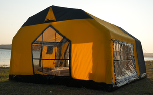 Tente 4 saisons imperméable de <span class=keywords><strong>plus</strong></span> de 3000 mm à installation rapide et facile : passez <span class=keywords><strong>moins</strong></span> de temps à monter la tente, <span class=keywords><strong>plus</strong></span> de temps à profiter de l'aventure, simple à gonfler. - Product Image 6