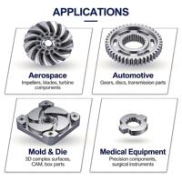 Centre d'usinage vertical 5 axes Leyo U200, usinage CNC, broche BT30, changement d'outil automatique simple