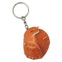 Mini gants de baseball porte-clés en cuir 4,5 cm, accessoires porte-clés gants de boxe en métal, cadeaux promotionnels sportifs