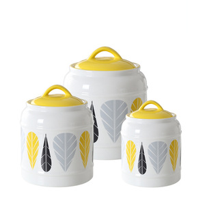 Barattolo in Ceramica Ermetico da 0,5-1L per Conservazione Cibo Gatto/Cane, Tè, <span class=keywords><strong>Lardo</strong></span> - Product Image 5