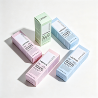 Boîte en carton blanc imprimée offset de qualité supérieure, expédition rapide en 72H, emballage recyclable pour gel nettoyant