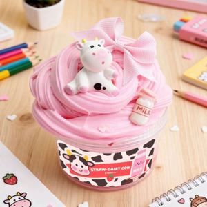 Pots de pâte à modeler et de slime DIY faits main de qualité supérieure, texture douce et moelleuse, design coloré, pour loisirs créatifs pour enfants et vente en gros - Product Image 5