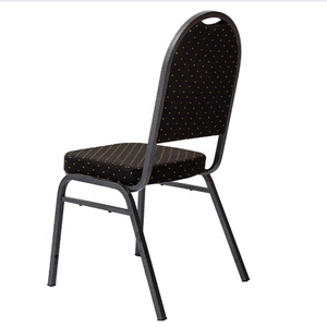 Silla de tela apilable para banquetes de hotel, económica, de fabricante chino, para decoración y bodas - Product Image 2