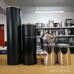 <span class=keywords><strong>Tuyau</strong></span> de poêle en acier inoxydable à <span class=keywords><strong>double</strong></span> <span class=keywords><strong>paroi</strong></span> certifié CE le plus vendu pour les cheminées de poêle à bois et les cheminées en vente - Product Image 3