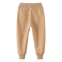 Pantalons pour garçons en coton avec logo personnalisé, de haute qualité, décontractés, tendance, pantalons pour tout-petits, doux, confortables, taille mi-haute, pantalons de survêtement